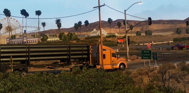 1.14 Update news and  Across the desert in American Truck Simulator-1