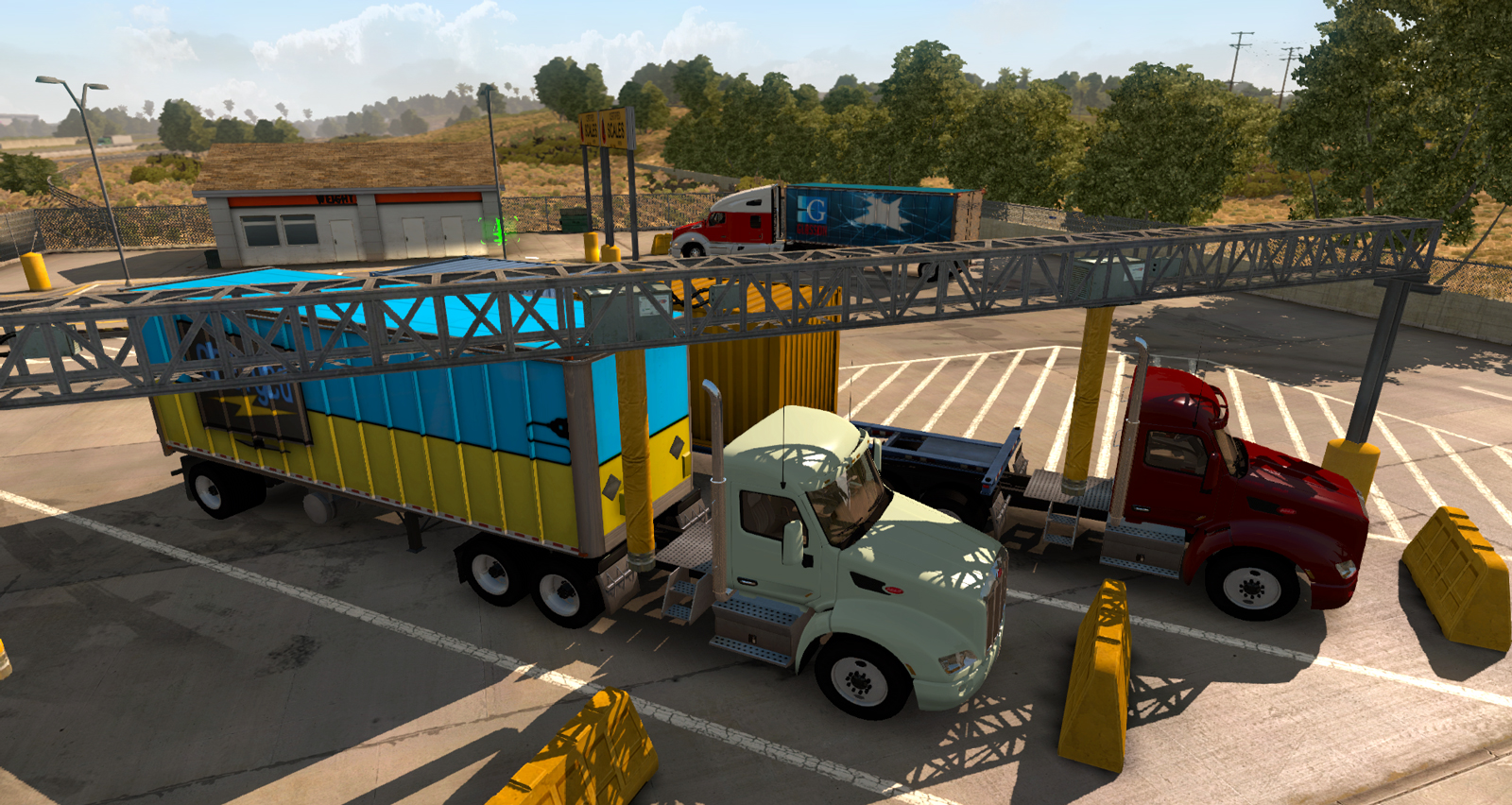 New feature in American Truck Simulator will be Weigh Stations-3