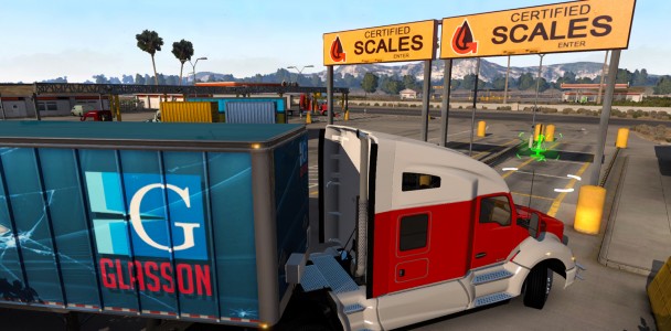 New feature in American Truck Simulator will be Weigh Stations-4