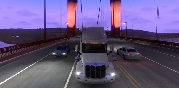 American truck simulator Trucks model-2