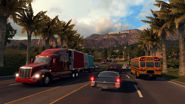 American Truck Simulator - Alpha build 0.1.60 gameplay