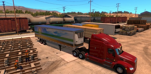 American Truck Simulator Trailers Length-2