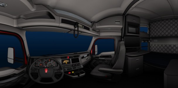 Kenworth T680 Truck interior-2