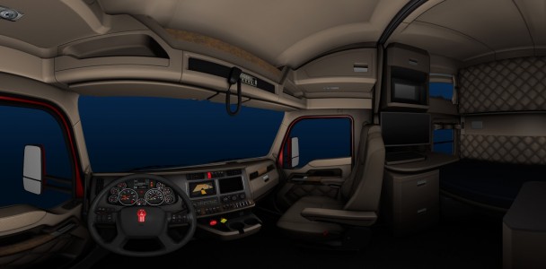 Kenworth T680 Truck interior-3